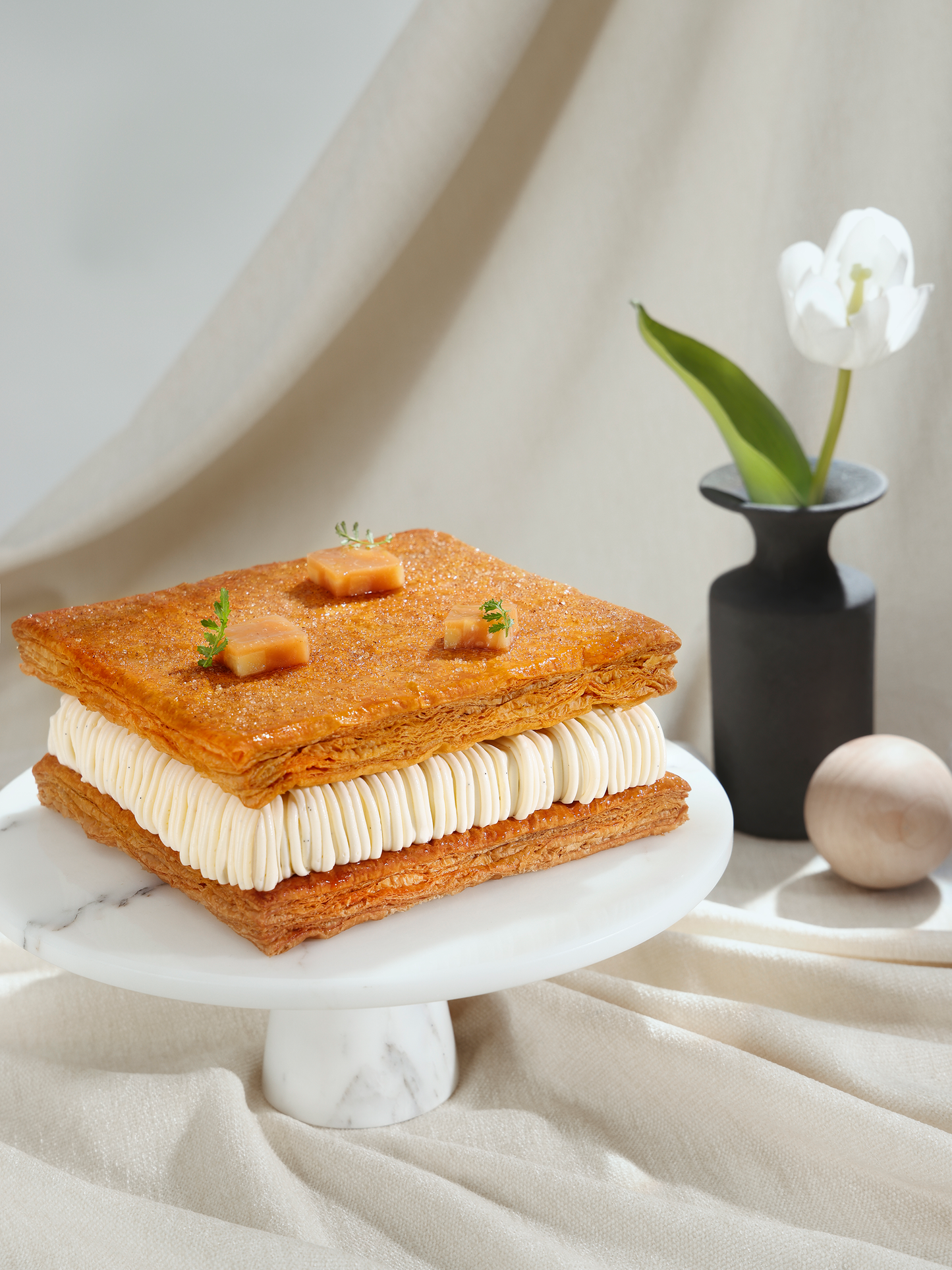 MILLE-FEUILLE QUINCE & WALNUT